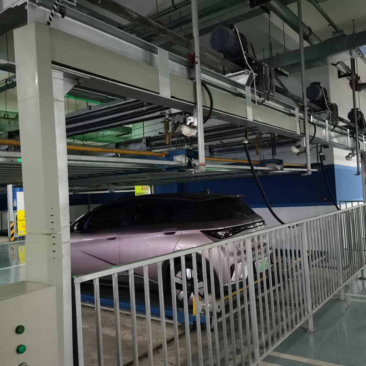 云龍四至六層PSH4-6升降橫移機械式立體車庫