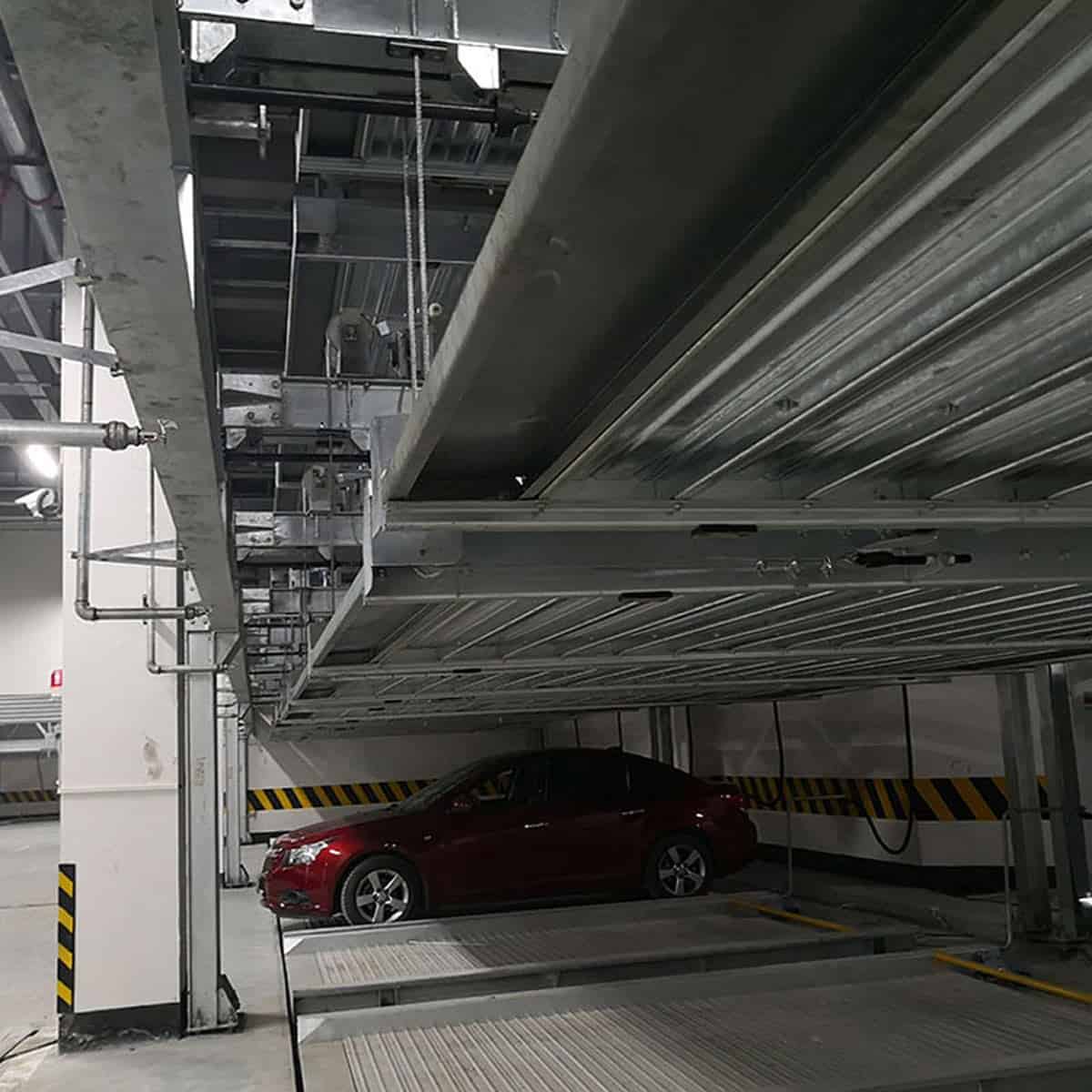 墨江PSH2二層升降橫移機械式立體車庫