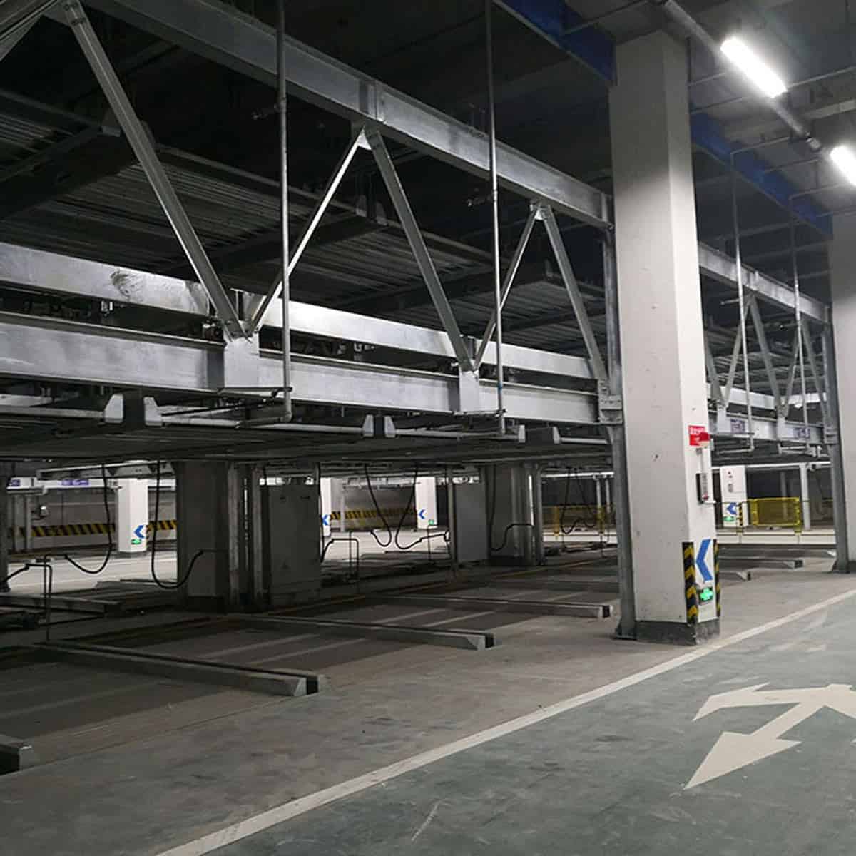 安岳升降式機械式停車設備過驗收