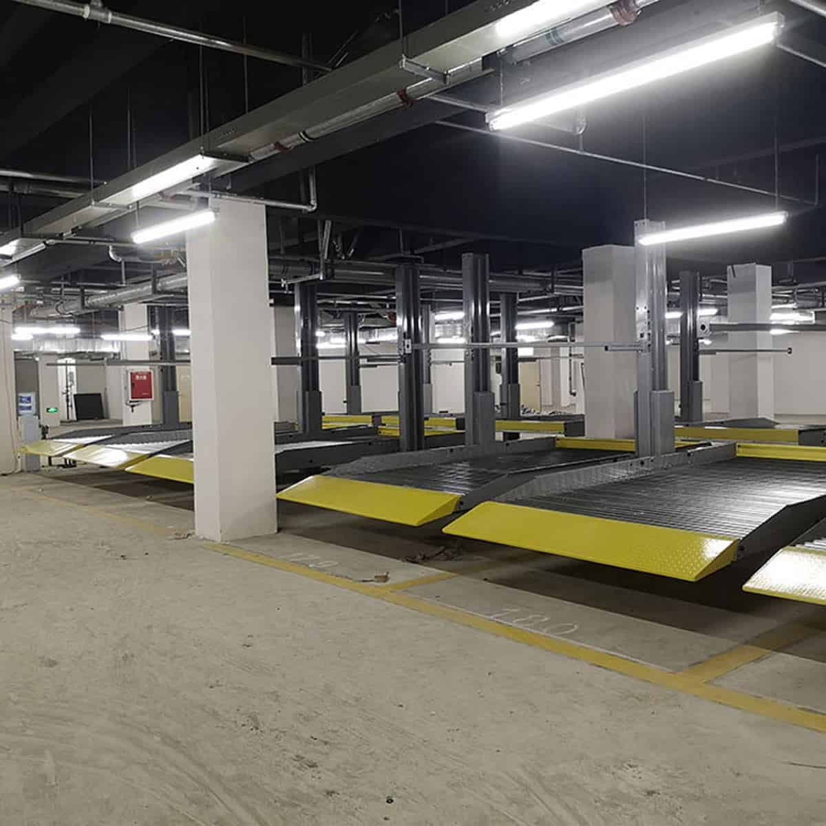 南鄭四柱式機械式立體停車設備出租