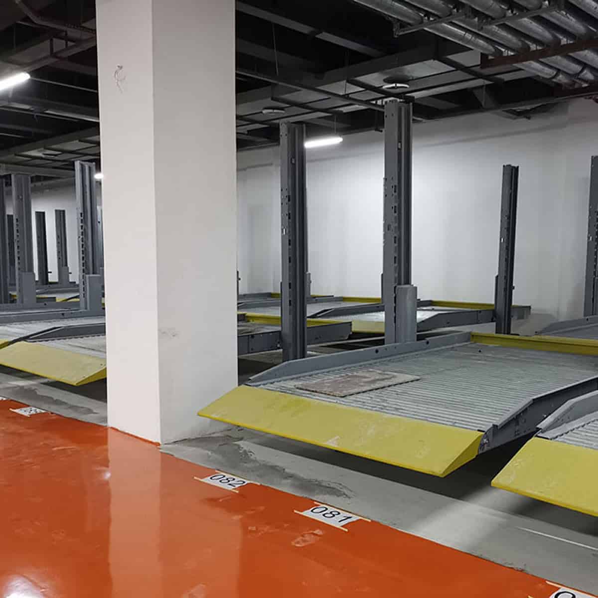 秦都室內機械式停車庫過規劃