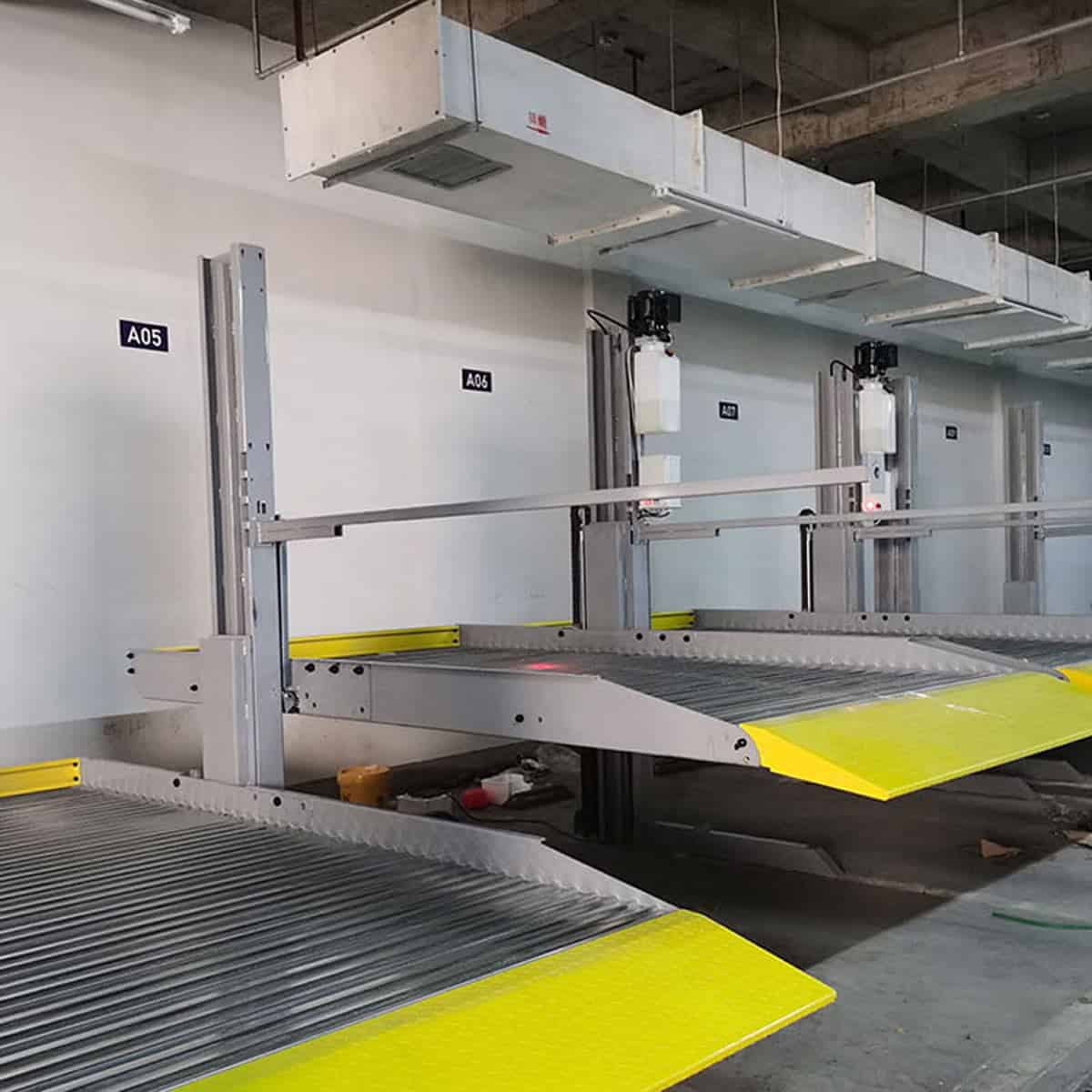 云龍家用機械式停車位過驗收