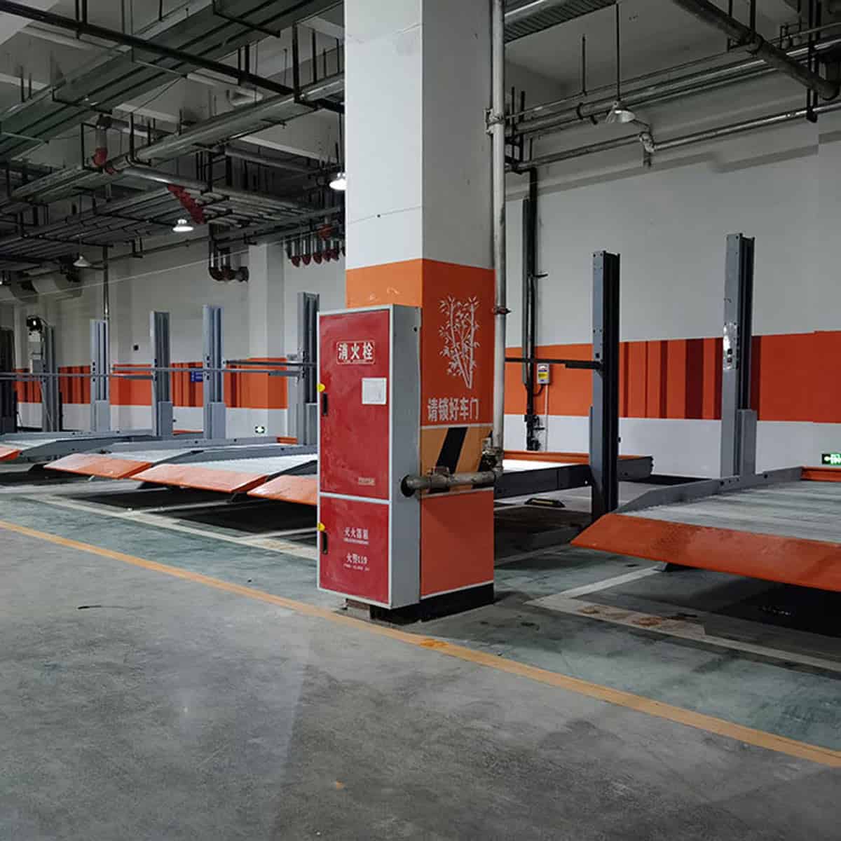 墨江機械式立體停車庫的運用