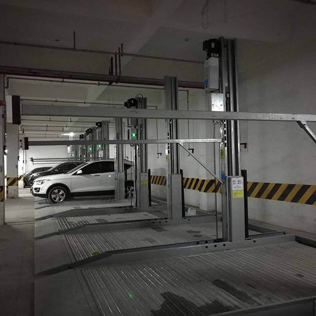 新平垂直升降停車設(shè)備的工作原理