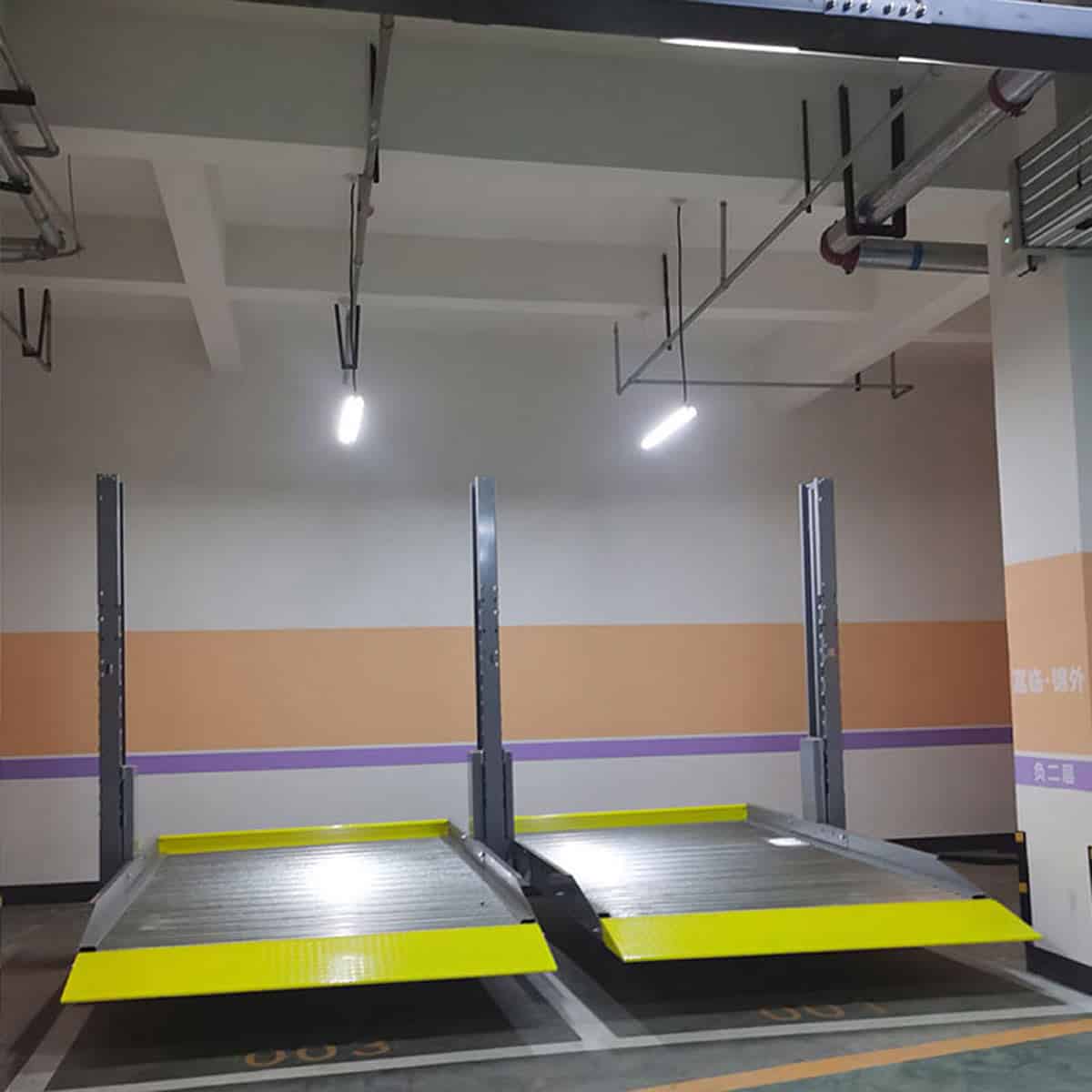 墨江多層升降式立體車庫升降驅動的動力